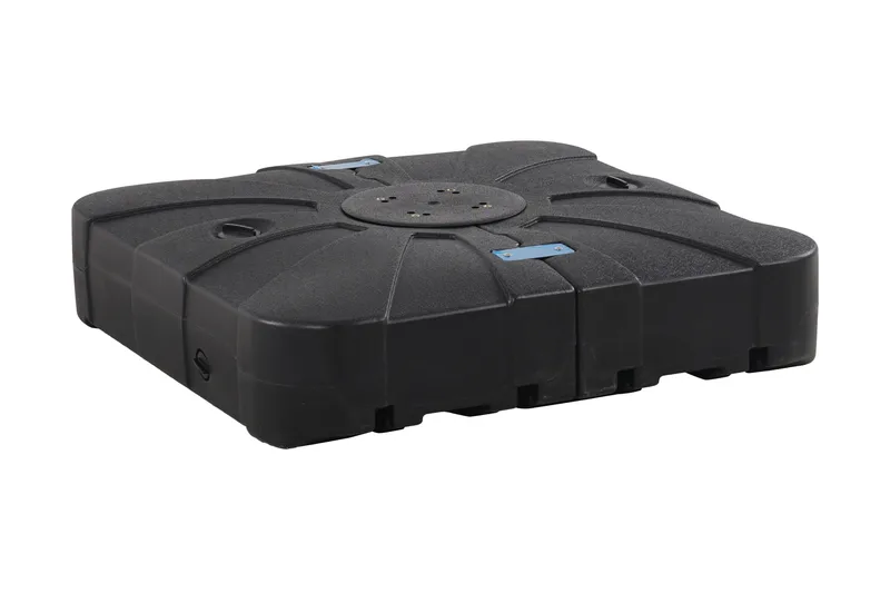 Vienna Parasolfod 3x3 m - Sort - Havemøbler - Solafskærmning - Parasoller - Parasolfod