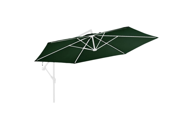 parasoldug til hængeparasol 350 cm grøn - Havemøbler - Solafskærmning - Parasoller