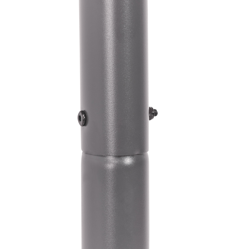 Pavillon Aventine 300 cm Stål - Grå/Sort - Havemøbler - Solafskærmning - Pergola