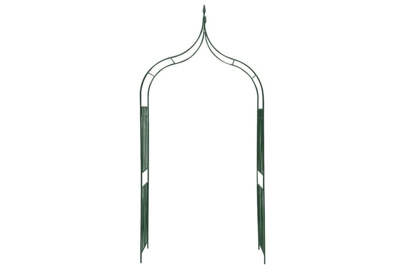 havebue med spydspidsdesign mørkegrøn - Grøn - Havemøbler - Solafskærmning - Pergola