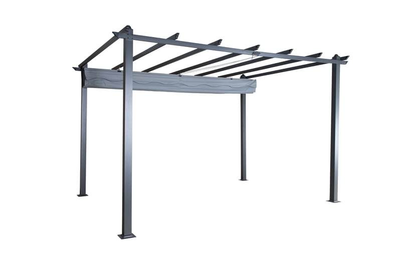 Lazio Pergola 295x395 cm, Sort/Grå