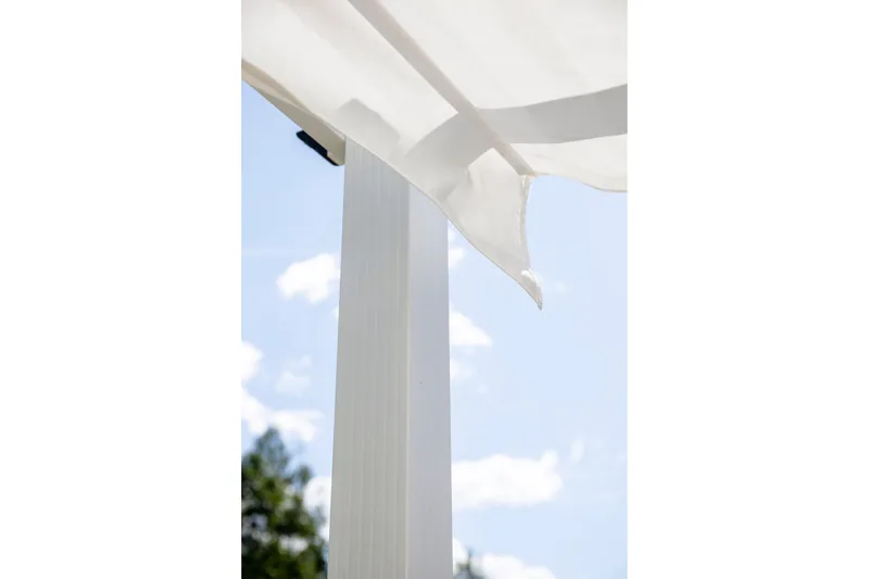Lazio Pergola 348 cm - Hvid - Havemøbler - Solafskærmning - Pergola