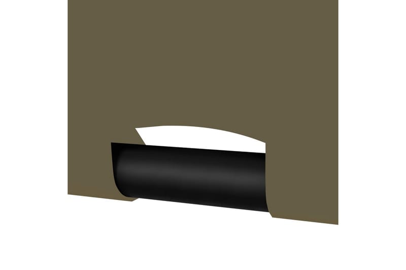 Pergola med tilbagetrækkeligt tag 3x3 m 180 g/m² gråbrun - Gråbrun - Grilltelt - Pergola