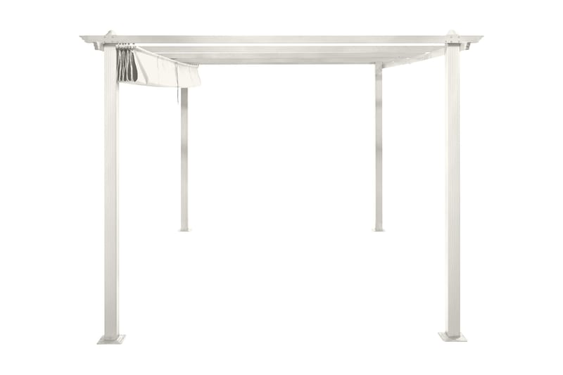 Porto Pergola 4x3 m - Hvid - Havemøbler - Solafskærmning - Pergola
