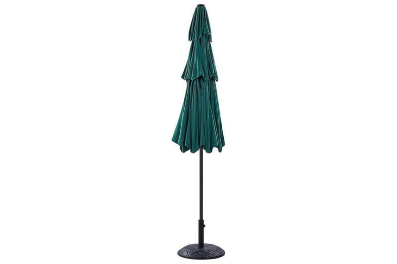 Roblin Parasol 285x285 cm - Grøn/Sort - Havemøbler - Solafskærmning - Parasoller - Balkonparasol
