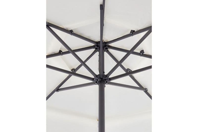 Roblin Parasol 285x285 cm - Beige/Sort - Havemøbler - Solafskærmning - Parasoller - Balkonparasol