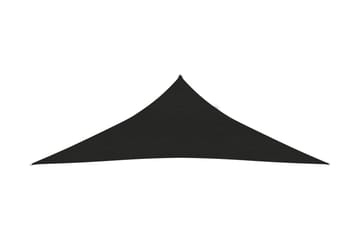 solsejl 160 g/m² 2,5x2,5x3,5 m HDPE sort - Sort - Havemøbler - Solafskærmning - Solsejl