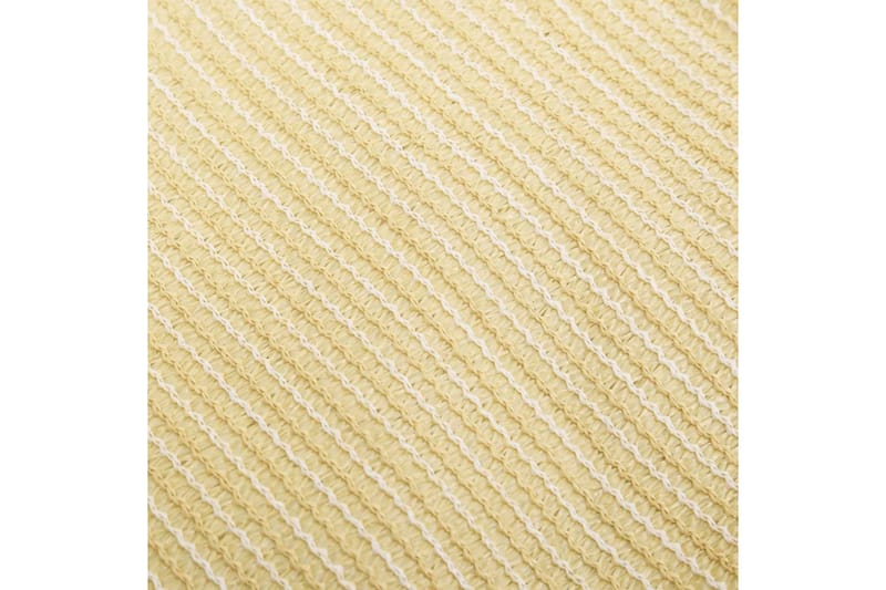 solsejl 160 g/m² 2x4,5 m HDPE beige - Beige - Solsejl