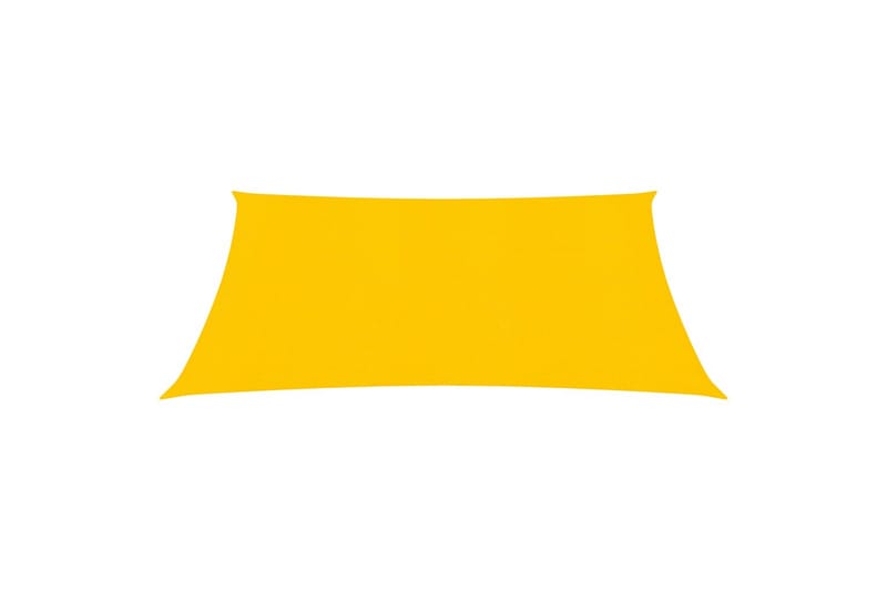 solsejl 2,5x2,5 m 160 g/m² HDPE gul - Gul - Havemøbler - Solafskærmning - Solsejl