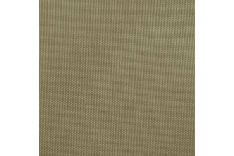 solsejl 2,5x2,5 m firkantet oxfordstof beige - Beige - Solsejl