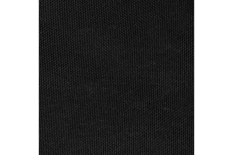 solsejl 2,5x2,5 m firkantet oxfordstof sort - Sort - Solsejl
