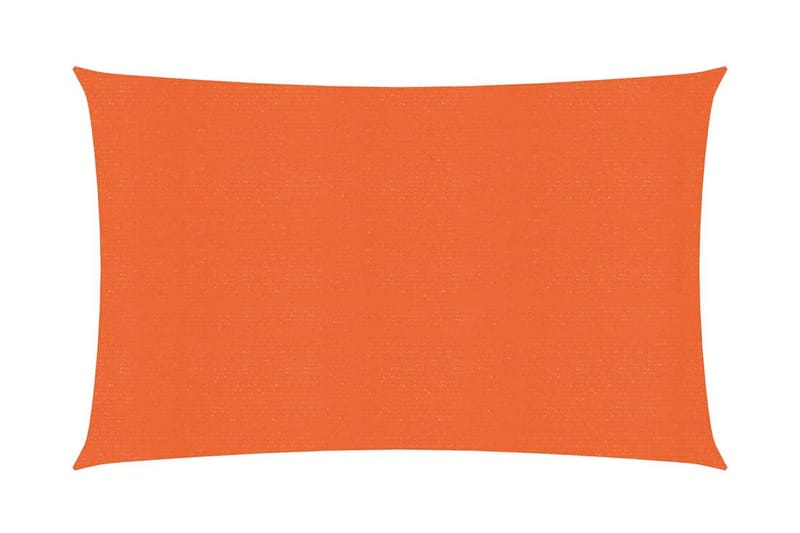 solsejl 2,5x4,5 m 160 g/m² HDPE orange - Orange - Havemøbler - Solafskærmning - Solsejl
