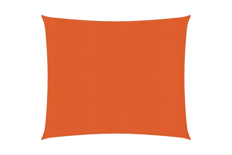 solsejl 2x2 m 160 g/m² HDPE orange - Orange - Havemøbler - Solafskærmning - Solsejl