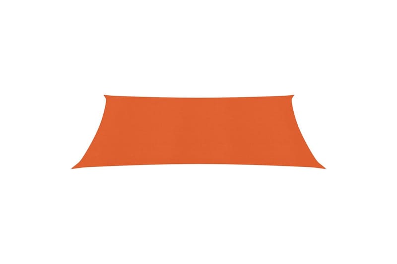 solsejl 2x3,5 m 160 g/m² HDPE orange - Orange - Havemøbler - Solafskærmning - Solsejl