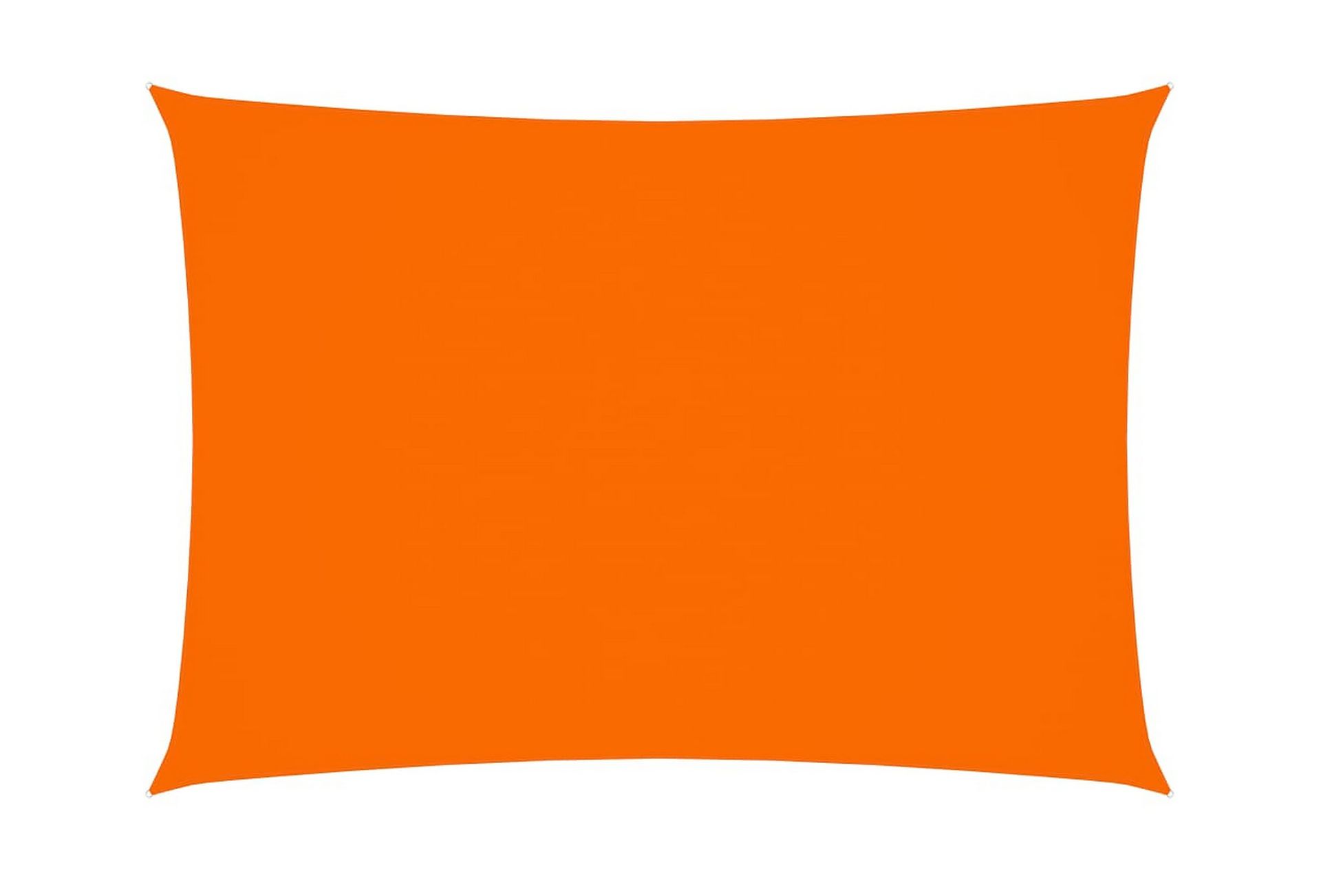 solsejl 2x4,5 m rektangulær oxfordstof orange - Orange - Havemøbler - Solafskærmning - Solsejl