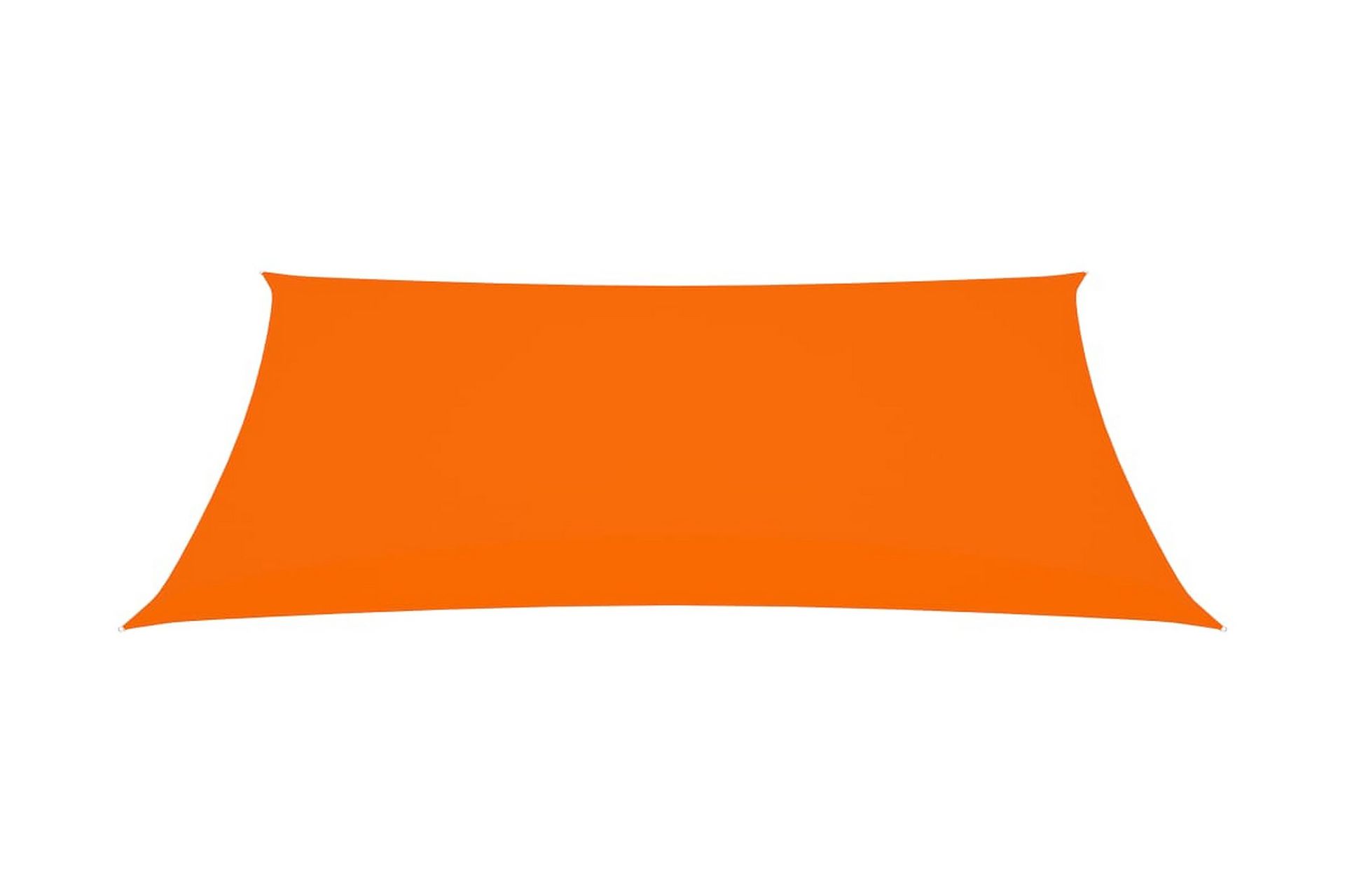 solsejl 2x4,5 m rektangulær oxfordstof orange - Orange - Havemøbler - Solafskærmning - Solsejl