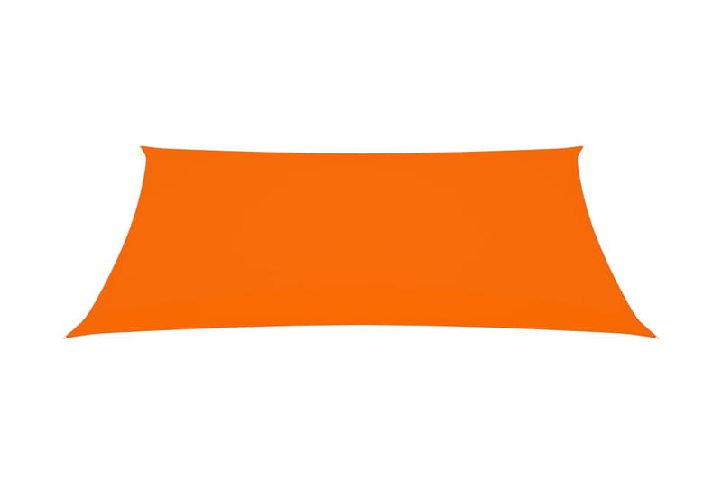 solsejl 2x4,5 m rektangulær oxfordstof orange - Orange - Havemøbler - Solafskærmning - Solsejl