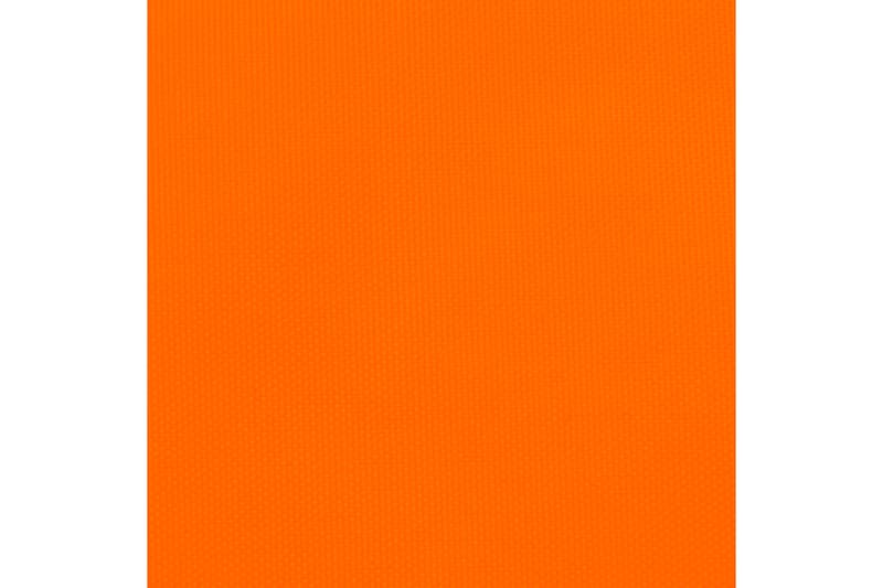 solsejl 3,5x3,5x4,9 m trekantet oxfordstof orange - Orange - Havemøbler - Solafskærmning - Solsejl