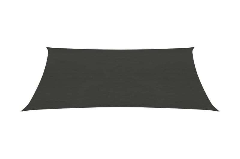 solsejl 3,5x4,5 m HDPE 160 g/m² antracitgrå - Antracit - Havemøbler - Solafskærmning - Solsejl