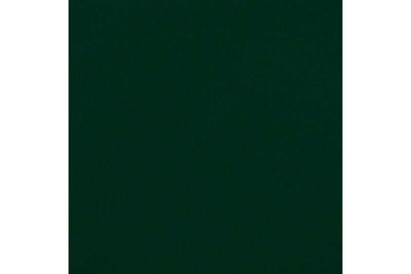 solsejl 3,5x4,5 m rektangulær oxfordstof mørkegrøn - Grøn - Solsejl