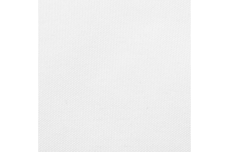 solsejl 3,5x5 m oxfordstof rektangulær hvid - Hvid - Havemøbler - Solafskærmning - Solsejl