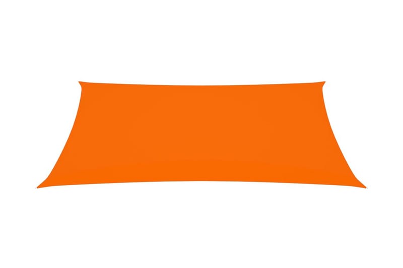 solsejl 3,5x5 m oxfordstof rektangulær orange - Orange - Havemøbler - Solafskærmning - Solsejl