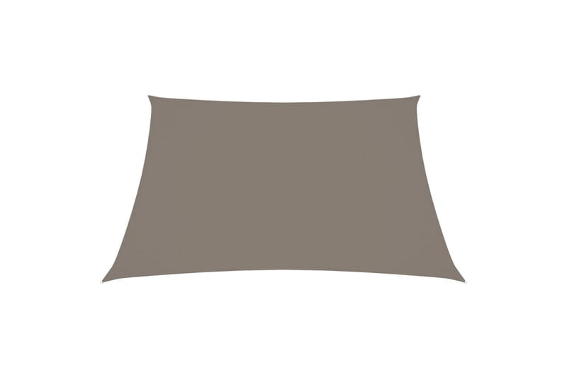 solsejl 3,6x3,6 m oxfordstof firkantet gråbrun - Gråbrun - Solsejl