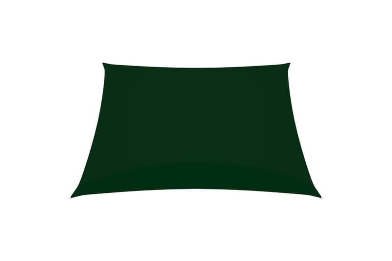 solsejl 3,6x3,6 m oxfordstof firkantet mørkegrøn - Grøn - Solsejl