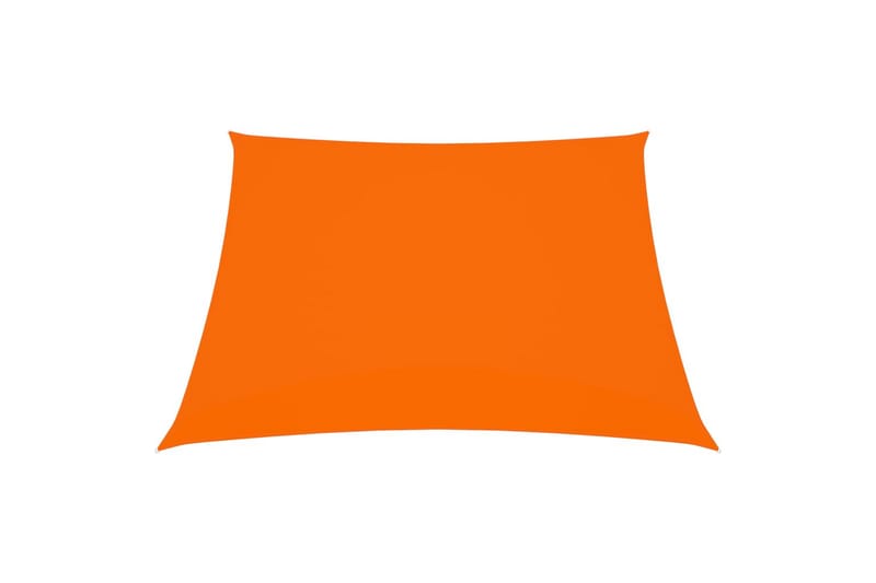 solsejl 3,6x3,6 m oxfordstof firkantet orange - Orange - Havemøbler - Solafskærmning - Solsejl