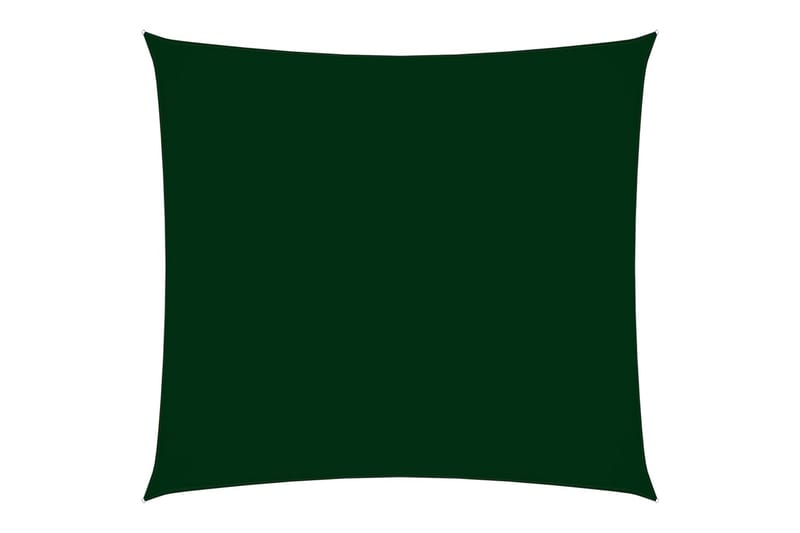 solsejl 3x3 m firkantet oxfordstof mørkegrøn - Grøn - Solsejl