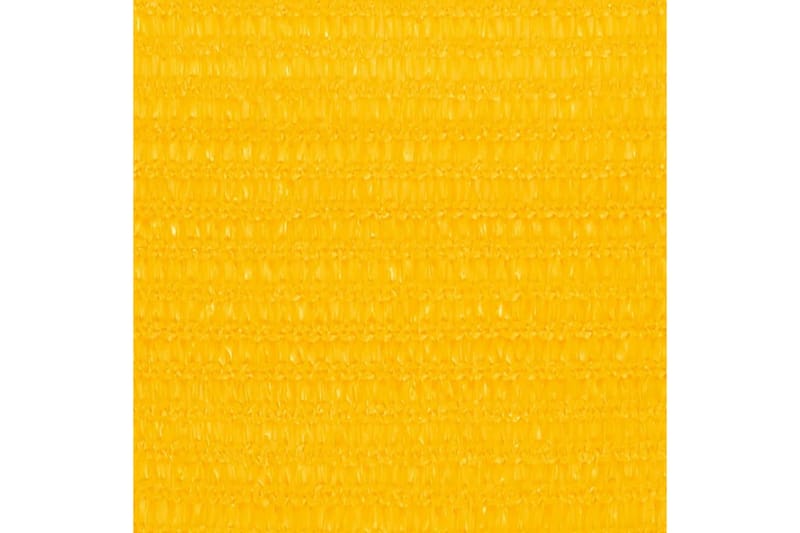 solsejl 3x4 m 160 g/m² HDPE gul - Gul - Havemøbler - Solafskærmning - Solsejl