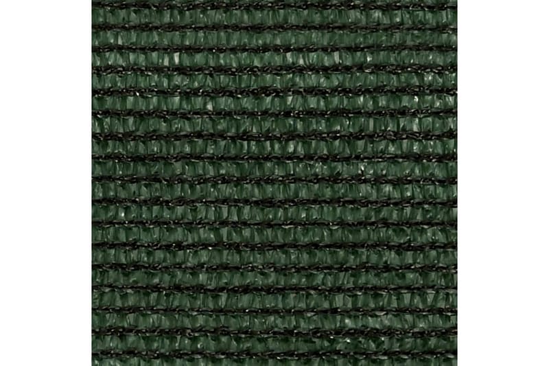 Solsejl 3x4 m 160 g/m² hdpe mørkegrøn - Grøn - Solsejl