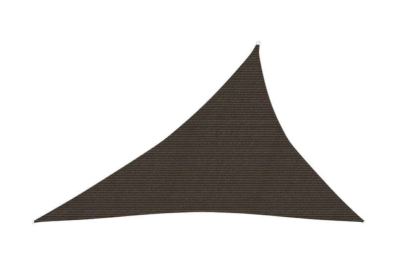 Solsejl 3x4x5 m 160 g/m² hdpe brun - Brun - Havemøbler - Solafskærmning - Solsejl