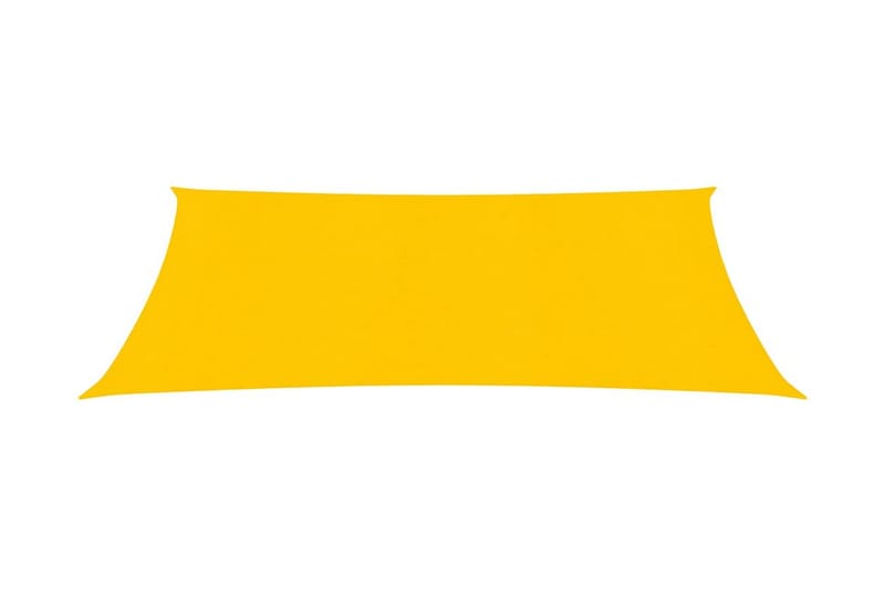 solsejl 3x5 m 160 g/m² HDPE gul - Gul - Havemøbler - Solafskærmning - Solsejl