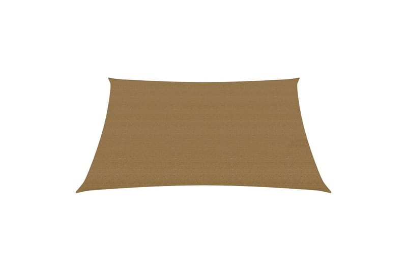 solsejl 4/5x4 m 160 g/m² HDPE gråbrun - Gråbrun - Havemøbler - Solafskærmning - Solsejl