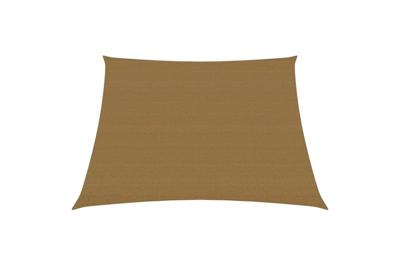 solsejl 4/5x4 m 160 g/m² HDPE gråbrun - Gråbrun - Havemøbler - Solafskærmning - Solsejl