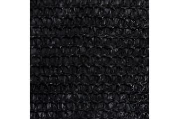 solsejl 7x7 m 160 g/m² HDPE sort - Sort - Havemøbler - Solafskærmning - Solsejl