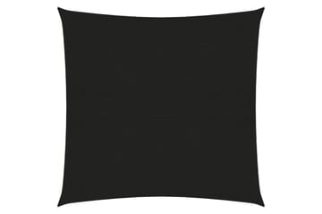 solsejl 7x7 m 160 g/m² HDPE sort - Sort - Havemøbler - Solafskærmning - Solsejl