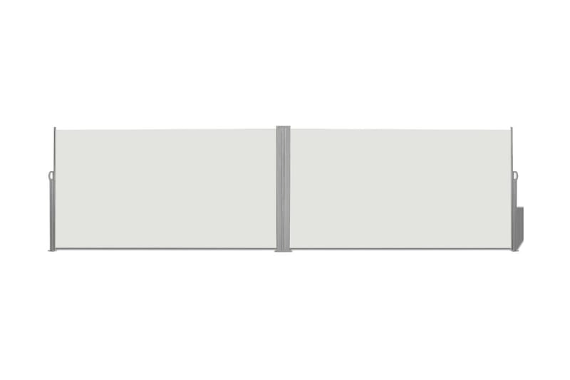 Sammenrullelig Læskærm 160 X 600 Cm Cremefarvet - Creme - Havemøbler - Solafskærmning - Solsejl