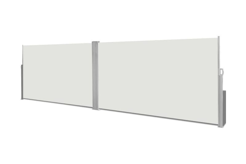 Sammenrullelig Læskærm 160 X 600 Cm Cremefarvet - Creme - Havemøbler - Solafskærmning - Solsejl