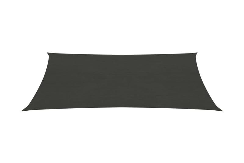 Solsejl 160 g/m² 2x4,5 m hdpe antracitgrå - Antracit - Havem�øbler - Solafskærmning - Solsejl