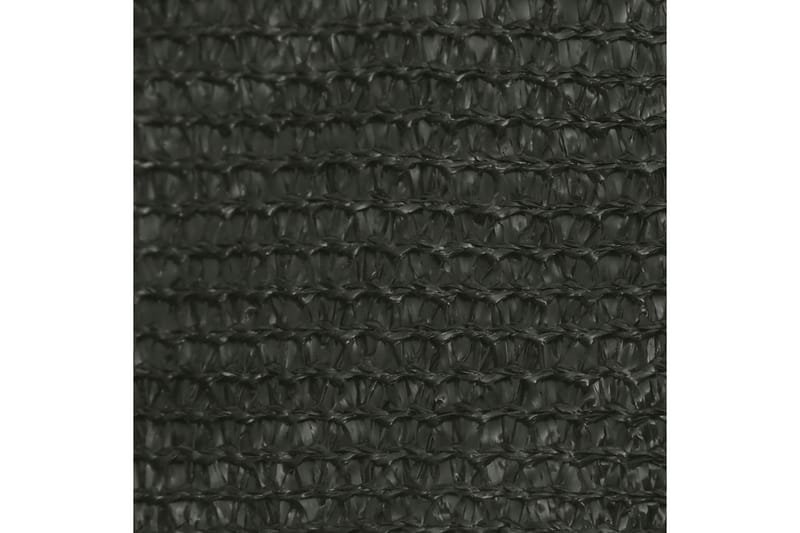 Solsejl 160 g/m² 3,5x3,5x4,9 m hdpe antracitgrå - Antracit - Solsejl
