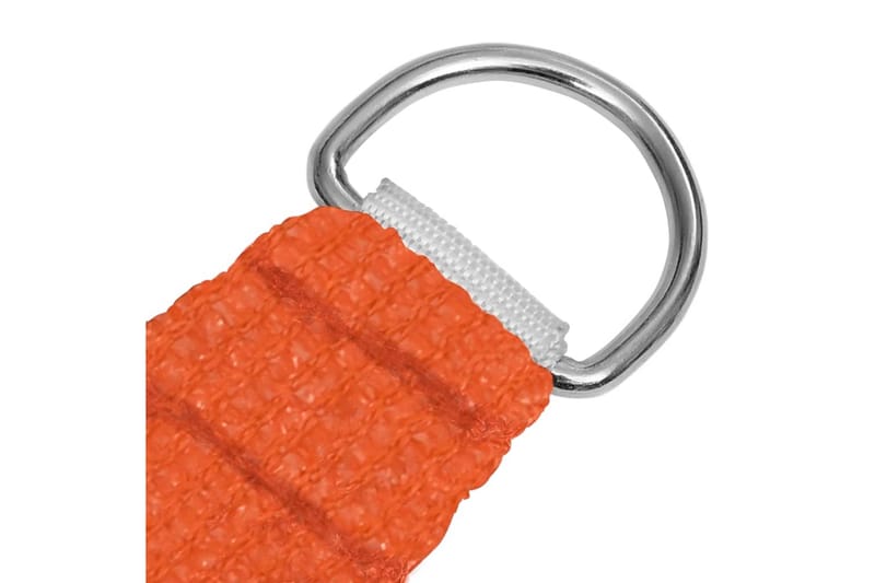 solsejl 160 g/m² 3,5x3,5x4,9 m HDPE orange - Orange - Solsejl