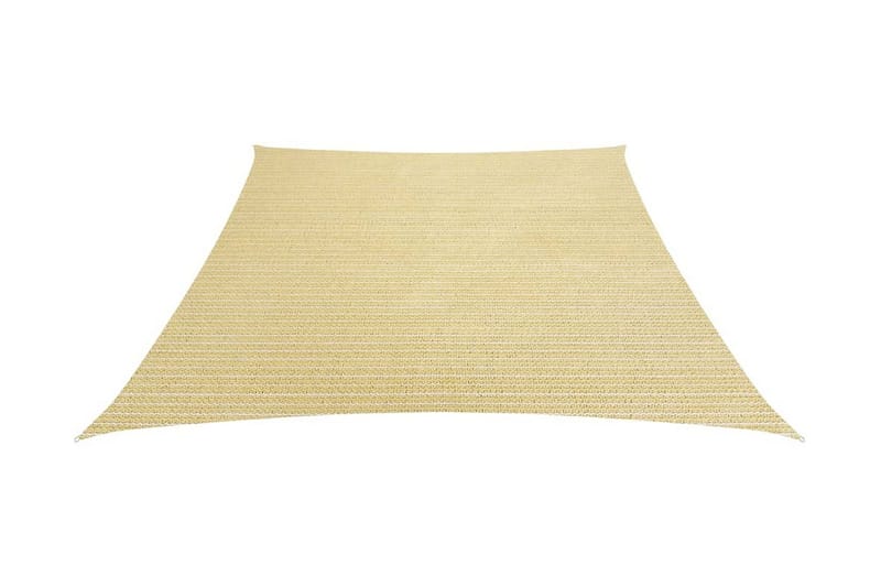 solsejl 160 g/m² 3/4x2 m HDPE beige - Beige - Solsejl