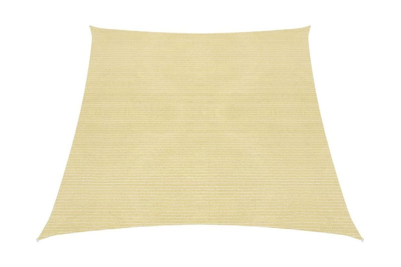 solsejl 160 g/m² 3/4x2 m HDPE beige - Beige - Havemøbler - Solafskærmning - Solsejl