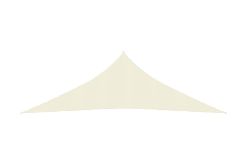 Solsejl 160 g/m² 3x3x4,2 m hdpe cremefarvet - Creme - Havemøbler - Solafskærmning - Solsejl