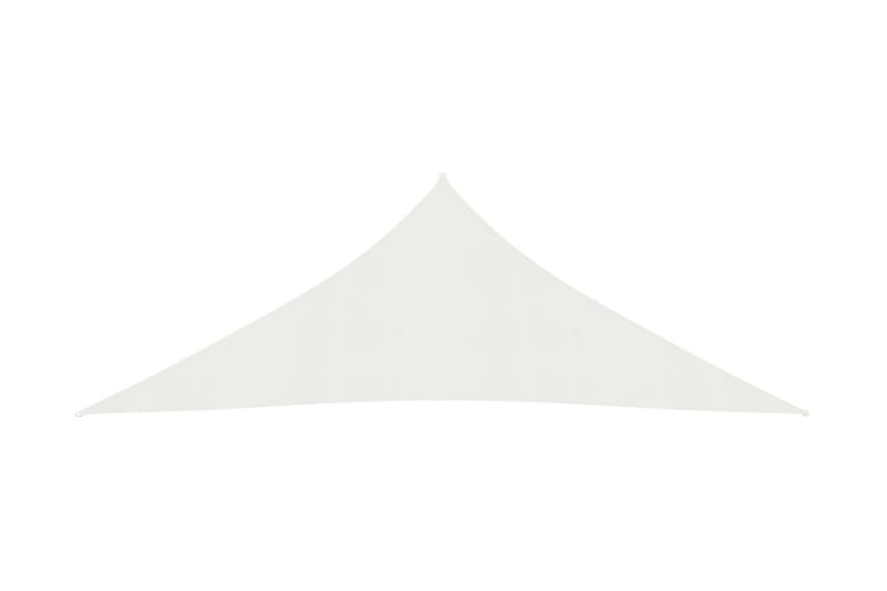 Solsejl 160 g/m² 4,5x4,5x4,5 m Hdpe Hvid - Hvid - Havemøbler - Solafskærmning - Solsejl