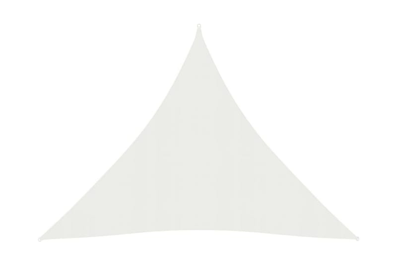 Solsejl 160 g/m² 4,5x4,5x4,5 m Hdpe Hvid - Hvid - Havemøbler - Solafskærmning - Solsejl