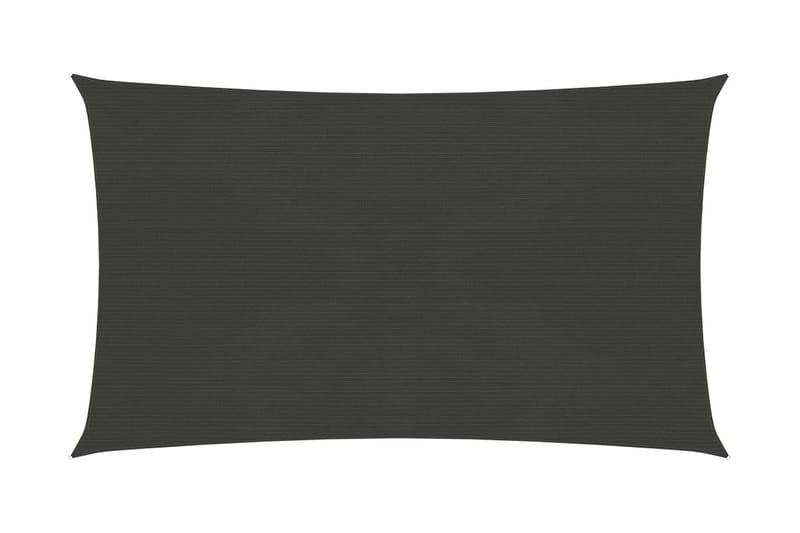 Solsejl 160 g/m² 5x7 m Hdpe Antracitgrå - Antracit - Havemøbler - Solafskærmning - Solsejl