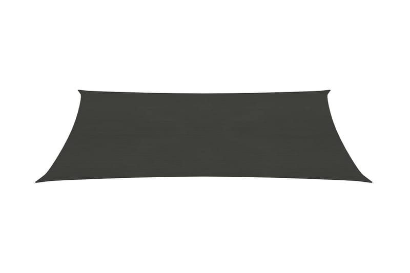 Solsejl 160 g/m² 5x7 m Hdpe Antracitgrå - Antracit - Havemøbler - Solafskærmning - Solsejl
